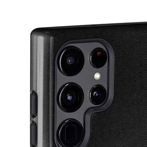 NHL Los Angeles Kings Black Background Galaxy S25 Ultra Impact Case